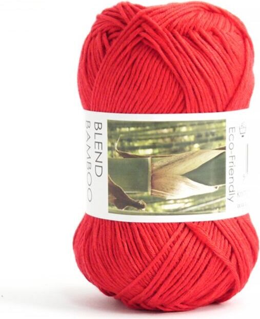 Hjertegarn Blend Bamboo 4501 Punainen