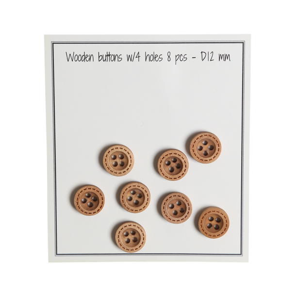 Puunappi viiva 12 mm