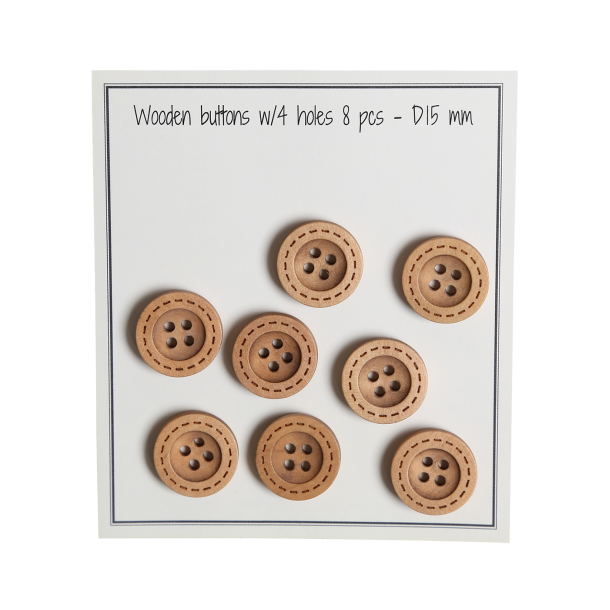 Puunappi viiva 15 mm