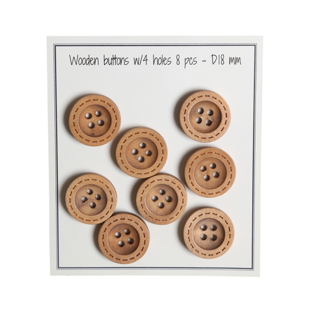 Puunappi viiva 18 mm