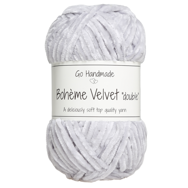 Bohème Velvet "double" 17621 hellgrau