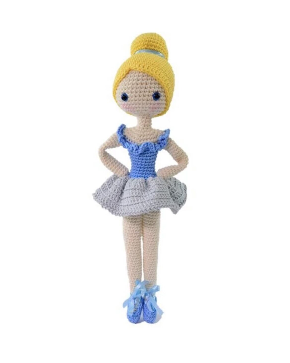 Circulo Balleriina -amigurumipakkaus Sininen