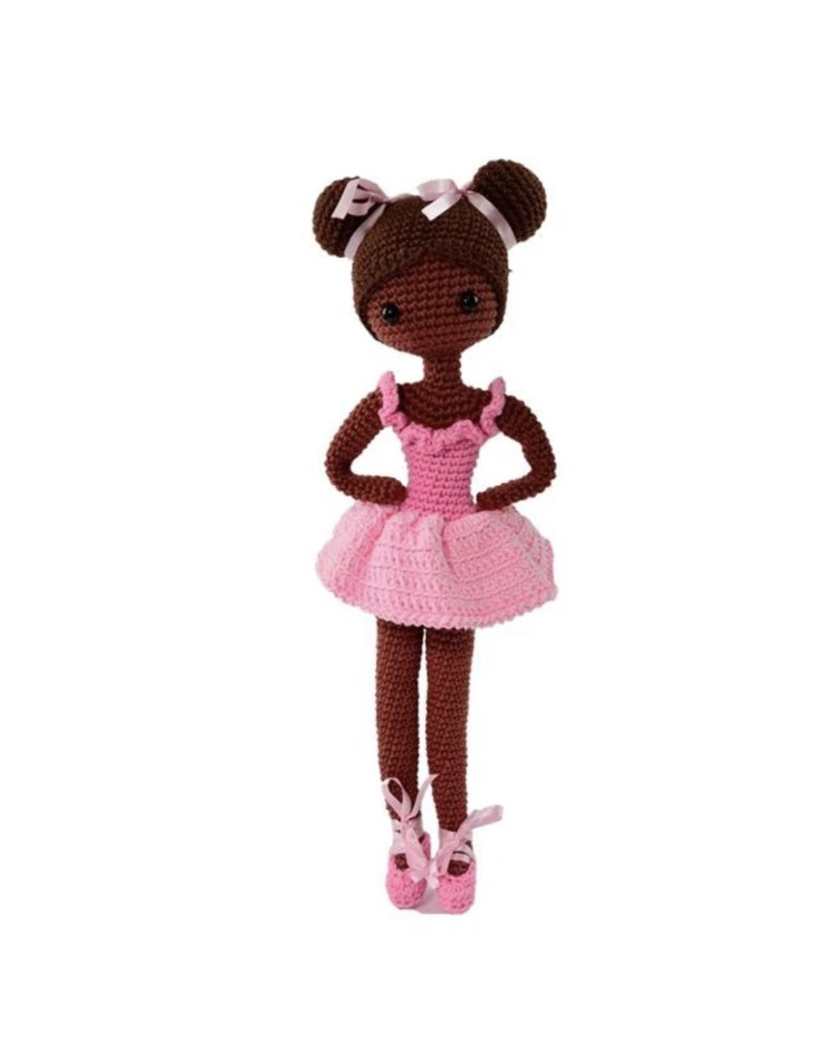 Circulo Balleriina -amigurumipakkaus Vaaleanpunainen