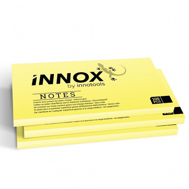 Innox Staattinen paperi 20 x 10 cm 100 kpl Keltainen