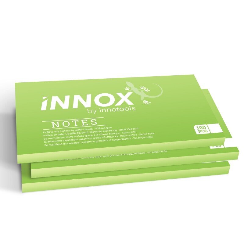 Innox Staattinen paperi 20 x 10 cm 100 kpl Vihreä