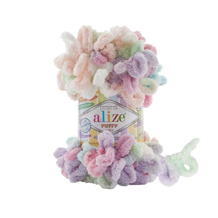 Alize Puffy color 6526 Pastelli