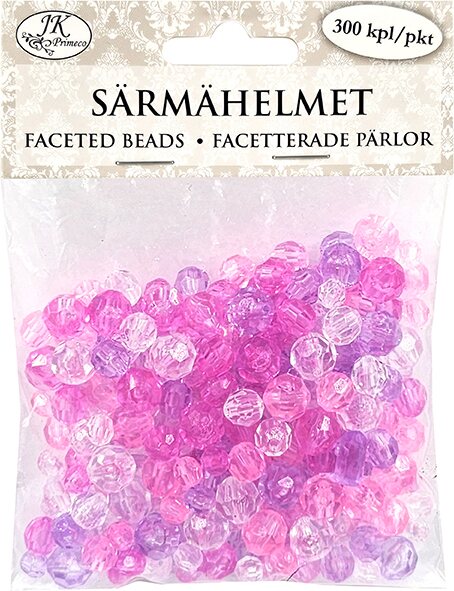 Särmähelmet 300 kpl Lilapinkki