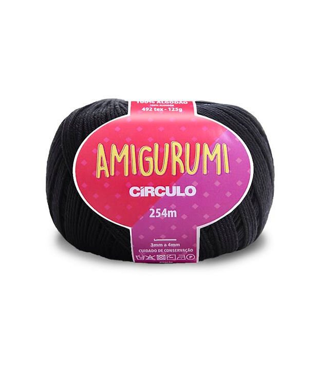 Circulo Amigurumilanka 8990 Musta