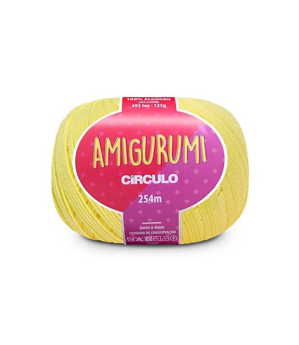 Circulo Amigurumilanka 1730 Keltainen