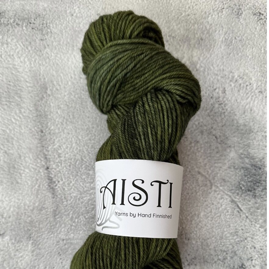 Hand Finnished Aisti paksu sukka, 100 g / 225 m Sammalkakku
