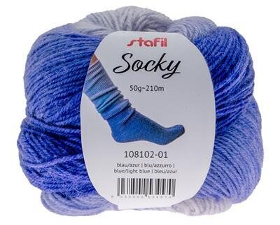 Socky -lankakakku 50 g 01 blå