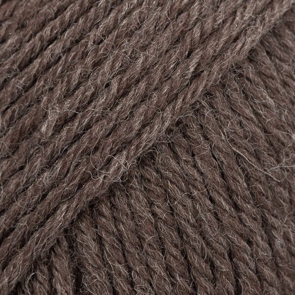 DROPS Karisma 56 tummanruskea mix