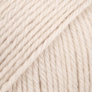 DROPS Fiesta 02 vaalea beige uni colour