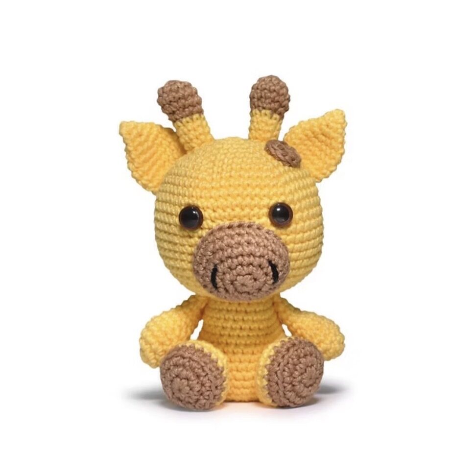 Circulo Safarieläimet- amigurumipakkaus Kirahvi