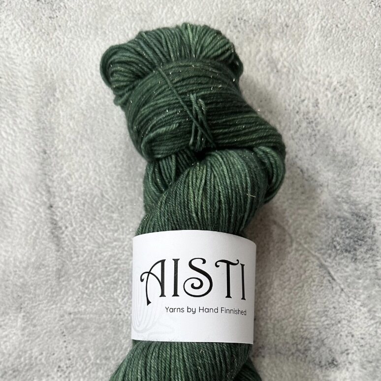 Hand Finnished Aisti ohut sukka 100 g / 400 Kimalle Myrkky