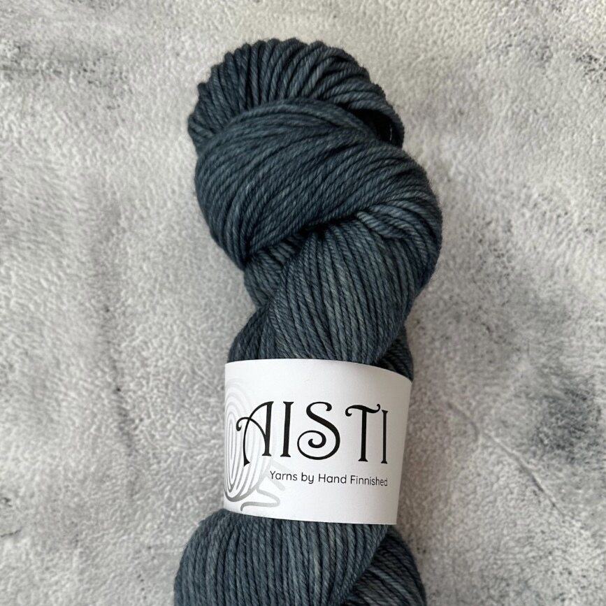 Hand Finnished Aisti paksu sukka, 100 g / 225 m Sinihomejuusto