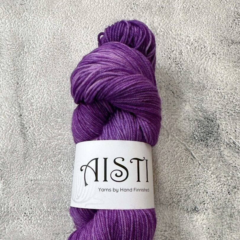 Hand Finnished Aisti ohut sukka 100 g / 400 m Lavanda
