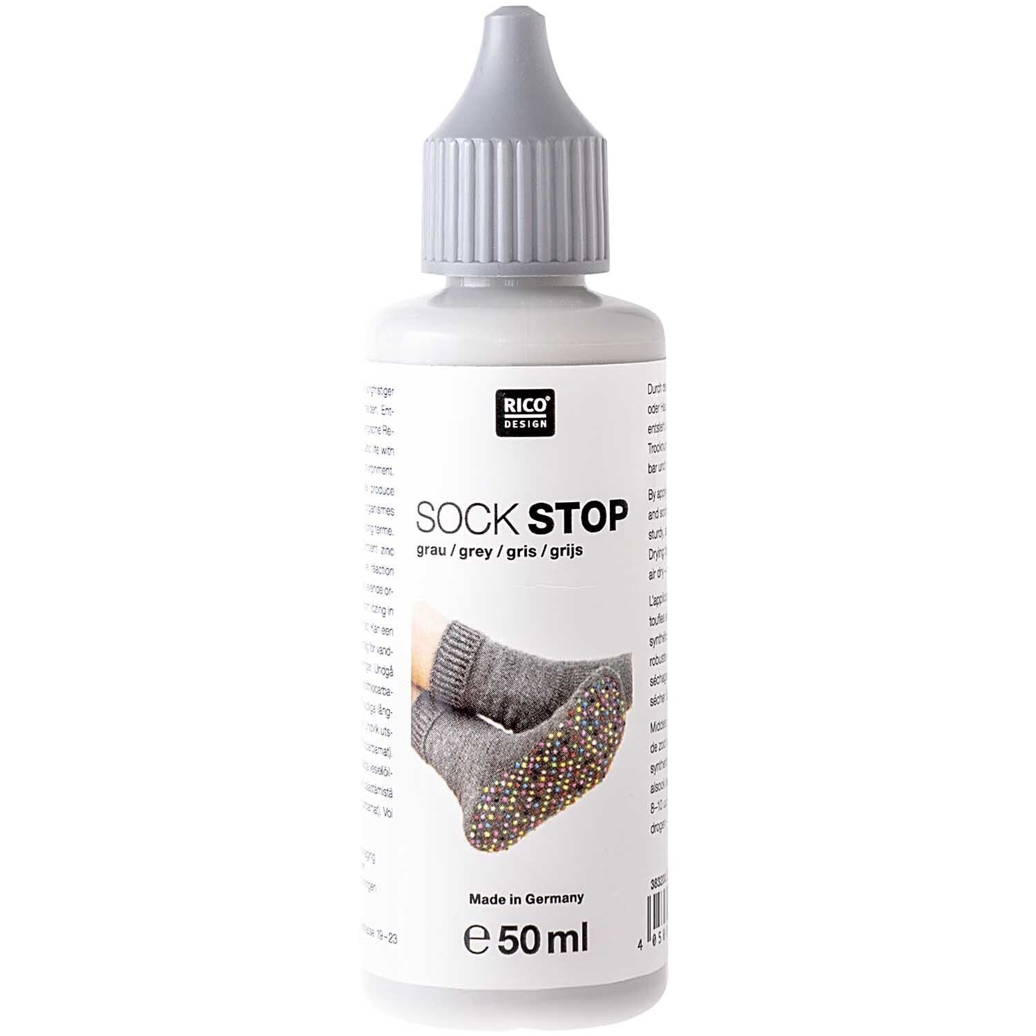 Rico Sock Stop -liukueste 50 ml 002 Harmaa