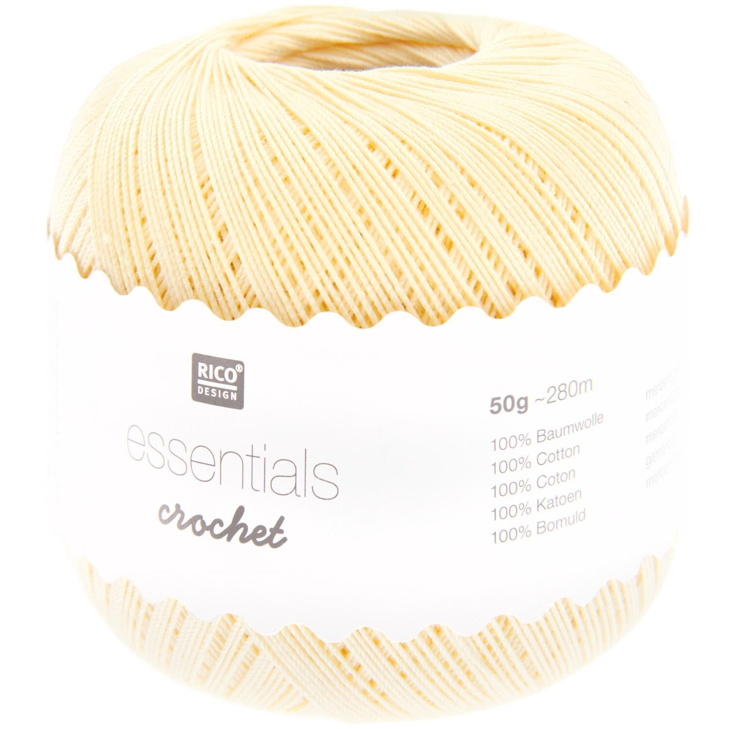 Rico Essential Crochet 020 vanilja