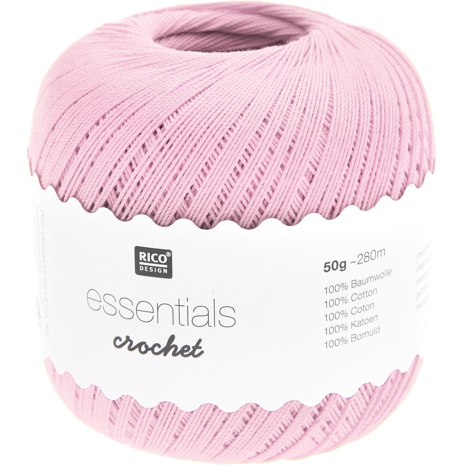 Rico Essential Crochet 021 vaaleanpunainen