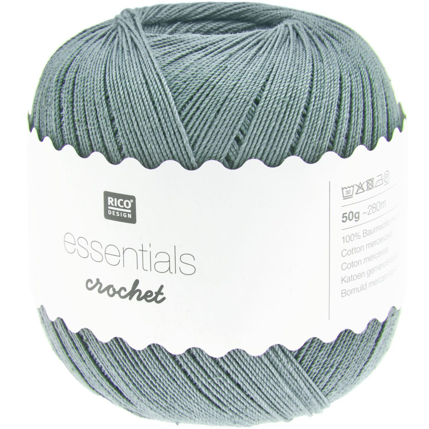 Rico Essential Crochet 024 patinanvihreä