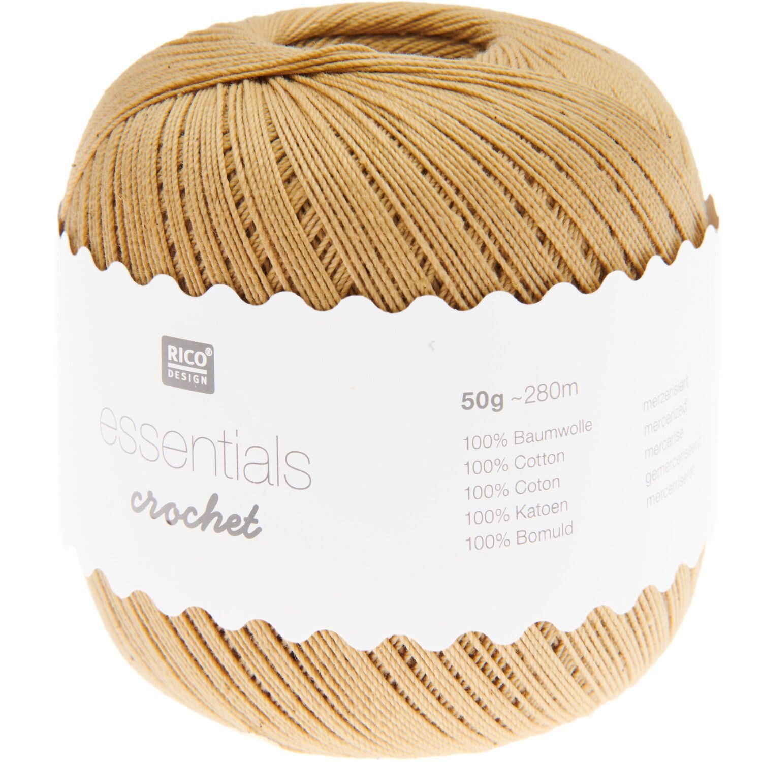 Rico Essential Crochet 025 kulta