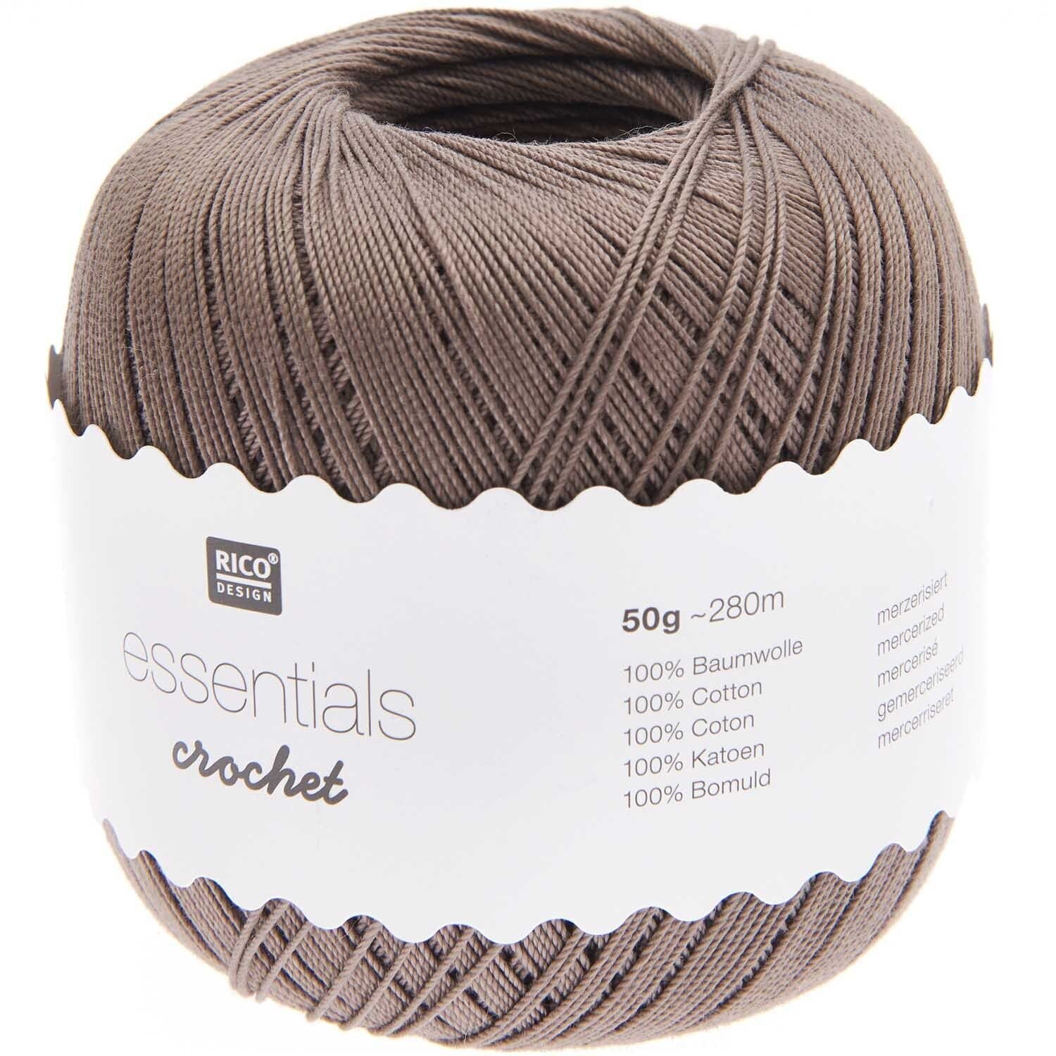 Rico Essential Crochet 040 taupe