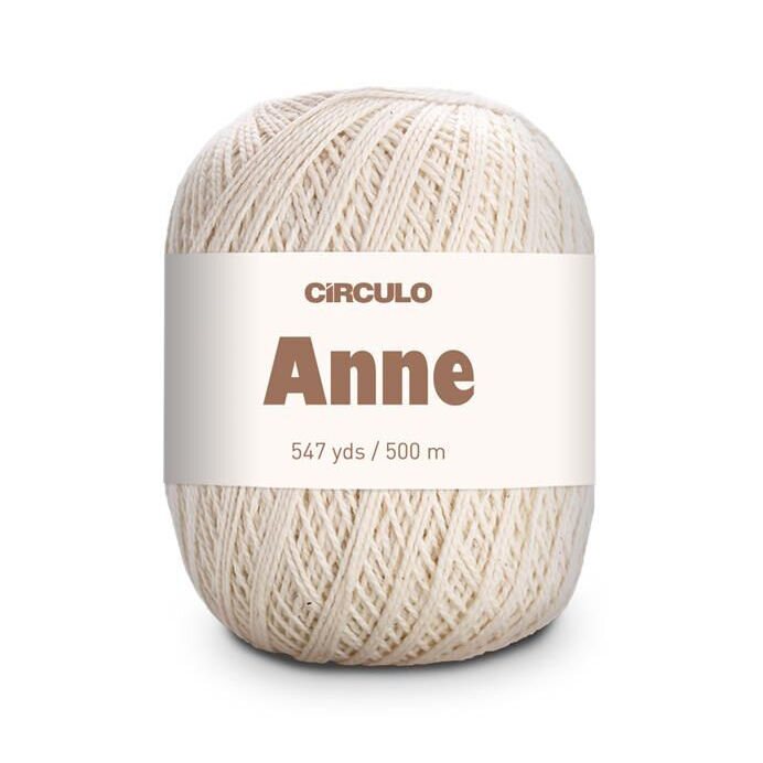 Circulo Anne 20 luonnonvalkoinen