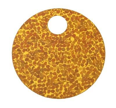 Glitter paljetti 2,5cm 50g 02 kupari
