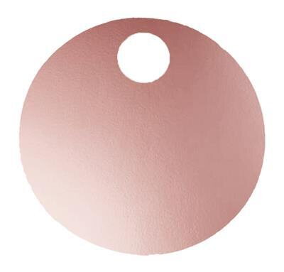 Paljetti 2,5cm 50g 08 vaaleanpunainen
