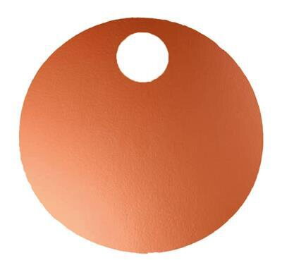 Paljetti 2,5cm 50g 05 oranssi