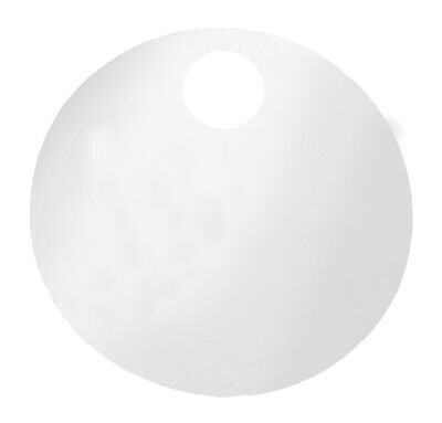Paljetti 2,5cm 50g 01 white