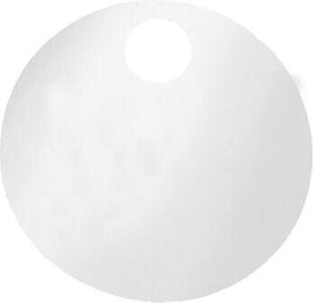 Paljetti 2 cm 50g 01 white
