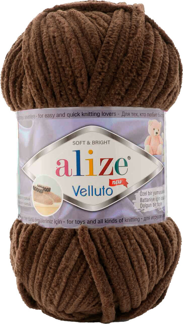 Alize Velluto 26 tumman ruskea