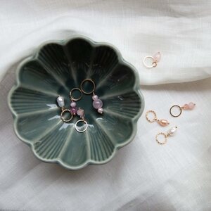 KNITS Kimalteleva setti, pink-gold 5 kpl