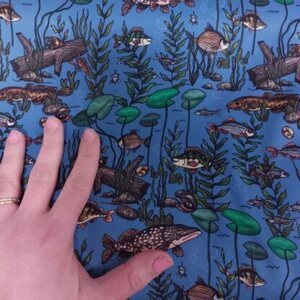 Lempikangas Uimapukulycra PINNAN ALLA, blau