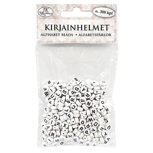 Kirjainhelmet pyöreä
