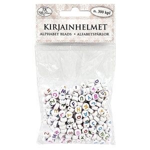 Kirjainhelmet pyöreä