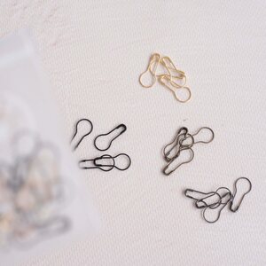 KNITS Valaisin silmukkamerkit Zip-pussissa