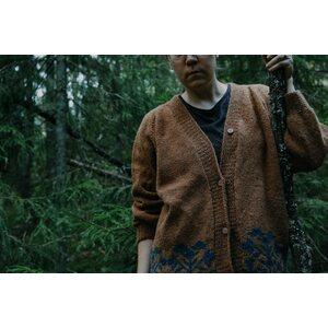 Jenna K Jenna K Mustikkametsä villatakki A5 printtiohje