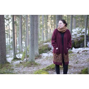 Jenna K Jenna K Mustikkametsä villatakki A5 printtiohje