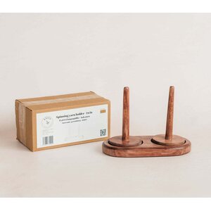 KNITS Pyörivä lankakerän pidike kahdelle langalle