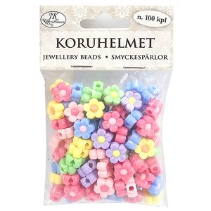 Koruhelmet Kukka pastelli 100kpl