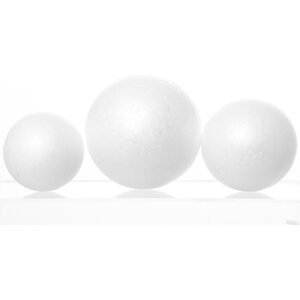 Styroxpallo 40 mm 10 kpl