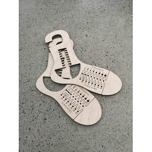 Säädettävä sukkaplokki 36-45