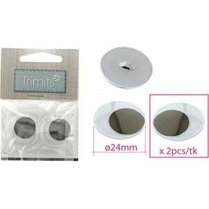 Trimits ommeltavat silmät 12 mm 10 kpl (5 paria)