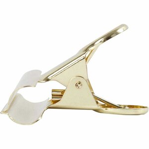 Metalliklipsi 7,5cm kulta
