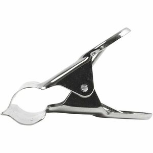 Metalliklipsi 7,5cm hopea