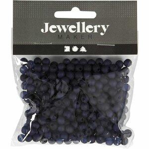 Muovihelmet 6 mm blau
