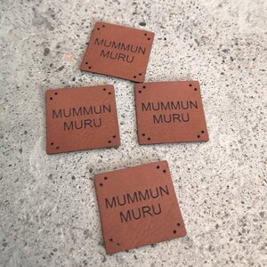 Mummun muru - keinonahkamerkki